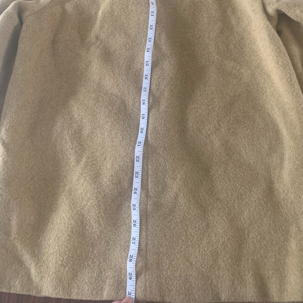 ❤️ 89. Vintage Classic Tan Wool Coat - Modern fit ❤️ - Picture 11 of 15
